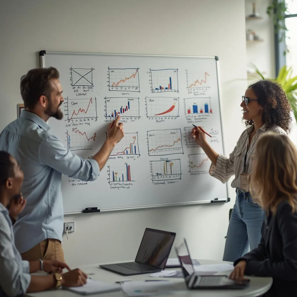 Equipo de InversiónFácil en una sesión de brainstorming
