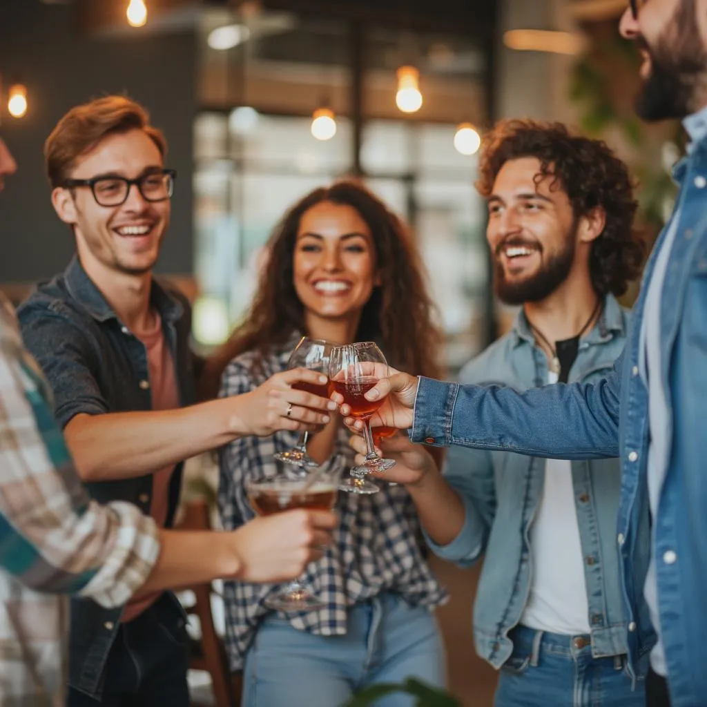 Celebración de una ronda de financiación exitosa con un cliente