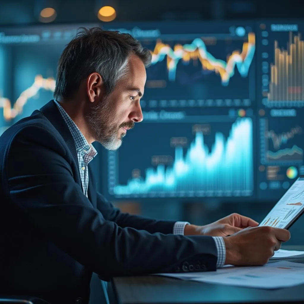 CFO del equipo, analizando finanzas